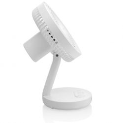 Wentylator Przenośny Eta Akumulatorowy Windy 0607 9000 16,6 Cm Szary (Lampka Led, Oscylacja)