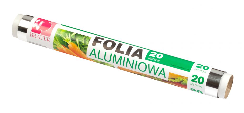 Folia Aluminiowa Bratek 20m