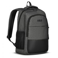 Plecak Miejski Z USB Nils NC4503 Szary 18 l