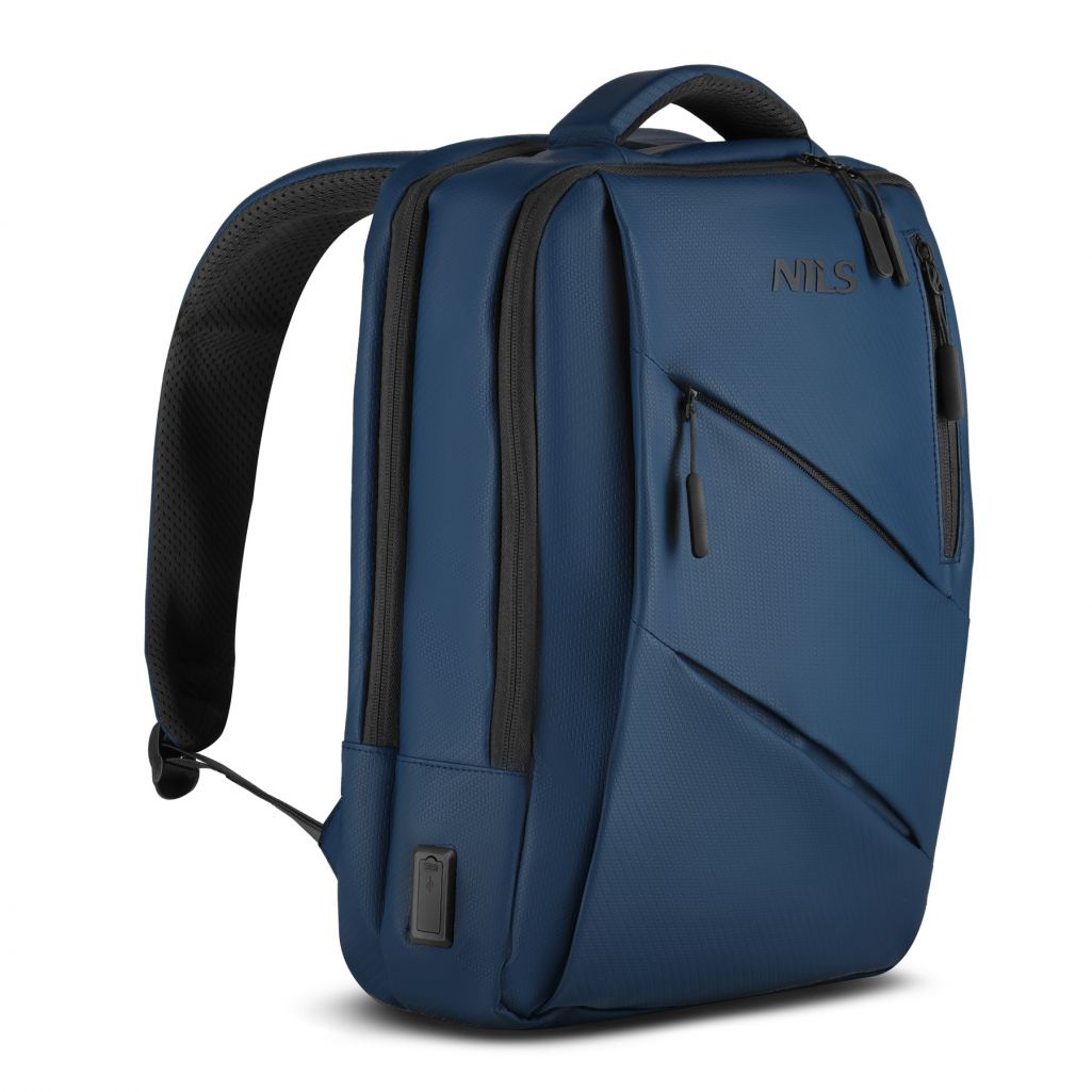 Plecak Na Laptop Nils NC4502 Z USB Niebieski 15 l