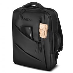 Plecak Na Laptopa Z USB Nils NC4502 Czarny 15 l
