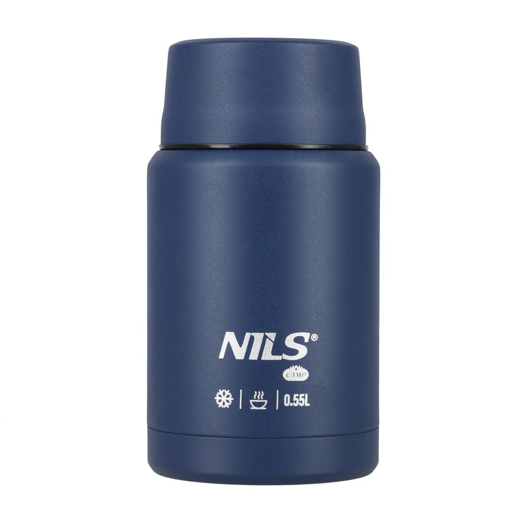 Termos Obiadowy Nils NC3807 Niebieski 550ml