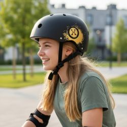 Kask Nils Złoty MTW001 FLY L(58-61CM)