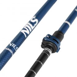 Kije Trekkingowe Nils TK8601 Blue Aluminiowe