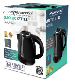 Czajnik Elektryczny Esperanza Parana EKK128K 1,0l Czarny