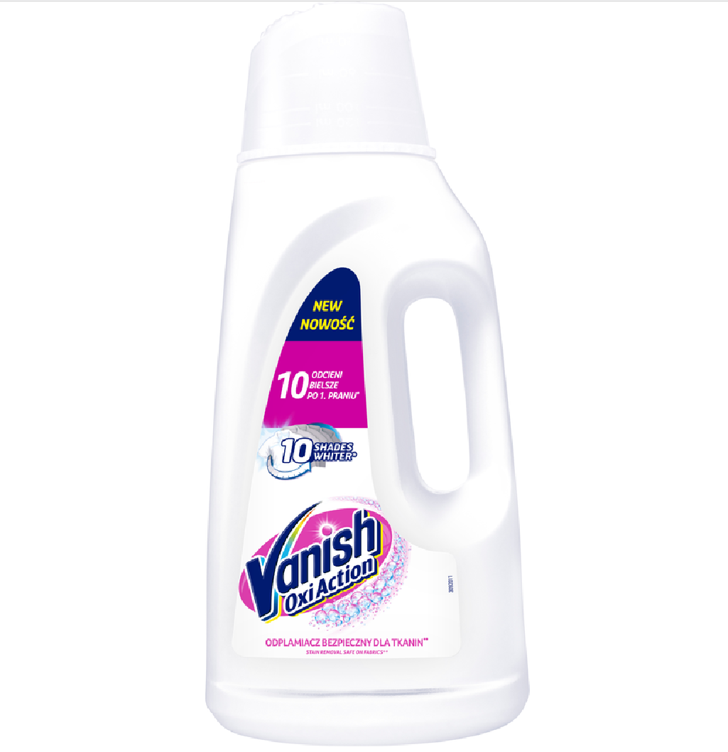 Odplamiacz Vanish Multi Action White 2l
