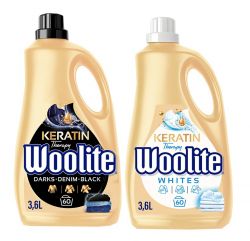 Zestaw Set Płyn Do Prania Woolite White 3,6 L + Dark 3,6 L