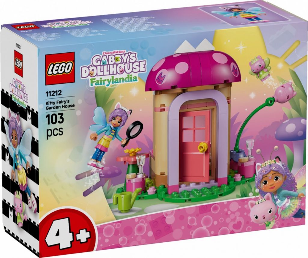 LEGO Klocki Domek Gabi 11212 Domek W Ogrodzie Wróżkici