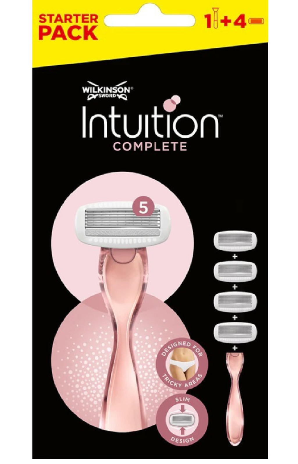 Wilkinson Wkłady+Maszynka.SYS. Intuition Complet /4+1 4027800006366