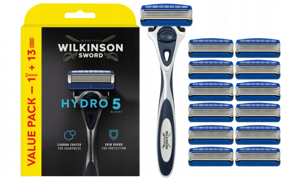 Wilkinson Wkłady+Maszynka.SYS. HYDRO5 /13+1 new 4027800175031