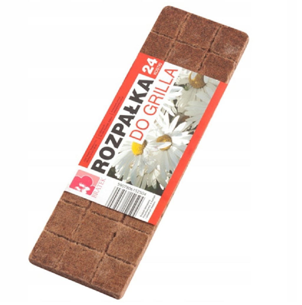 Rozpałka Do Grilla Kostka Bratek 24szt