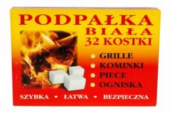 Rozpałka Biała Parafinowa 32 Kkostki