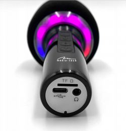 Mikrofon Bezprzewodowy Z Głośnikiem Bluetooth Karaoke.MT399 Media-tech