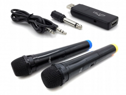 Mikrofony Bezprzewodowe 2szt. Media-Tech MT395 Accent Pro USB