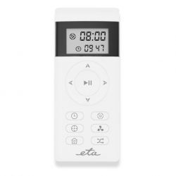 Odkurzacz Automatyczny ETA Aron Biały 2W1 3512 90000 (Odkurzacz/Mop, Stacja, Smart)