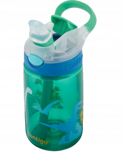 Contigo Butelka Dziecięca Bidon Gizmo Flip Green Jungle 420 ml