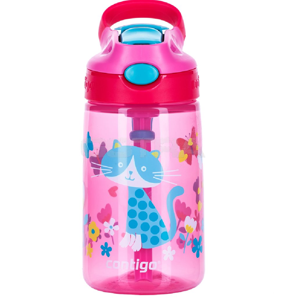 Contigo Butelka Dziecięca Bidon Gizmo Gizmo Flip Cherry Cat Kids 420 ml