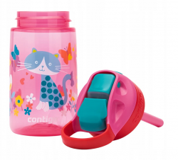 Contigo Butelka Dziecięca Bidon Gizmo Gizmo Flip Cherry Cat Kids 420 ml