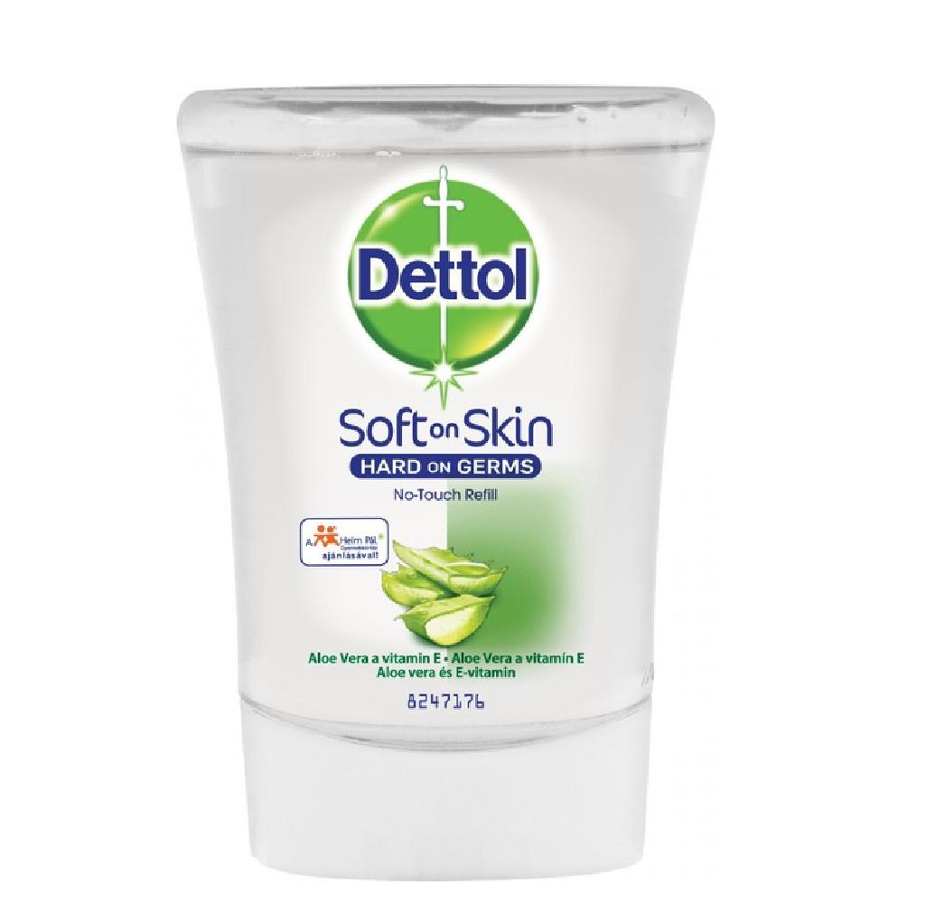 Dettol Bezdotyjowy Aplikator Mtdła Do Rąk W Płynie Aloes I Bambus - Refill 250 ml