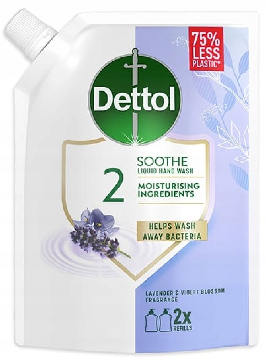 Dettol Mydło Do Rąk W Płynie Lawenda I Fiołek - Refill Do Pomoki 500 ml