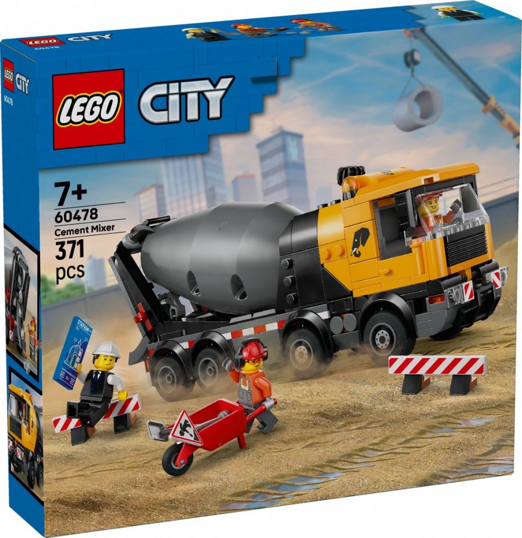LEGO 60478 City Betoniarka