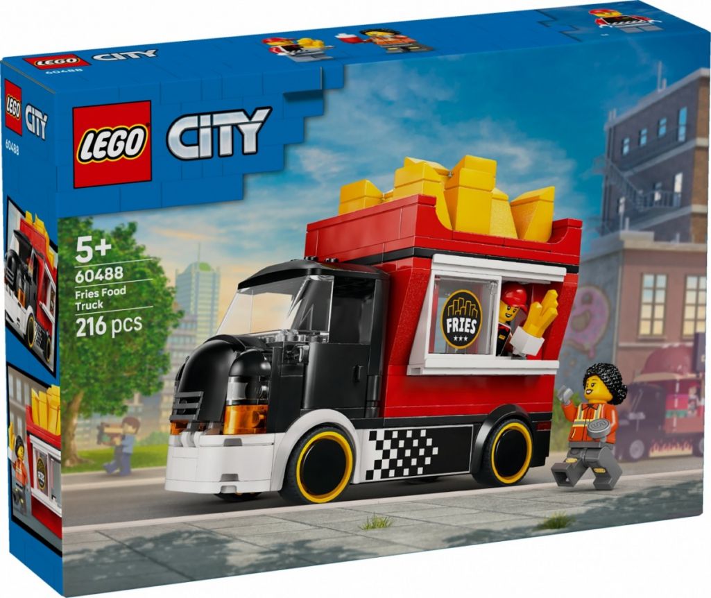 LEGO City 60488 Food Truck Z Frytkami