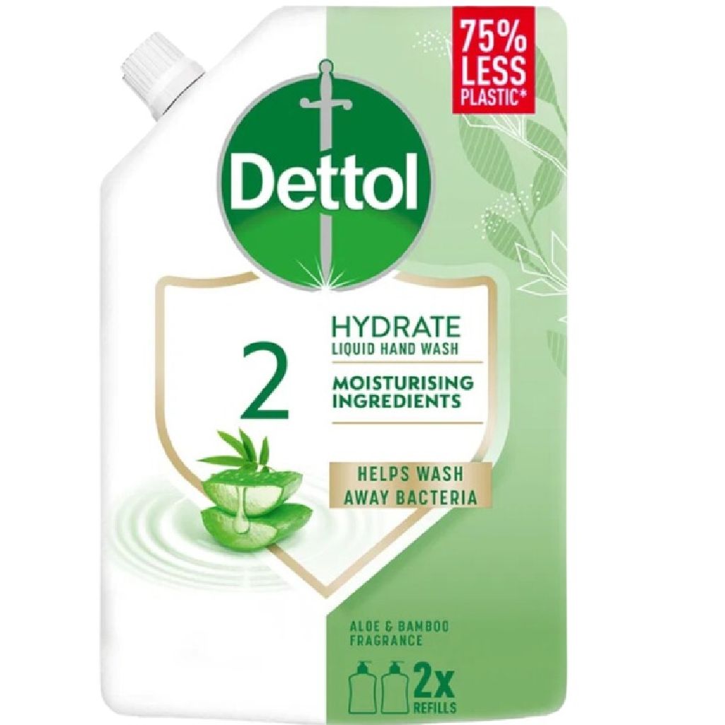 Mydło Do Rąk W Płynie Dettol Aloes I Bambus Refill Do Pompki 500 ml