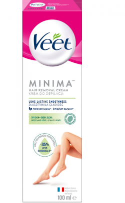 Veet Minima Krem Do Depilacji 3 Min. Dla Skóry Suchej 100 ml