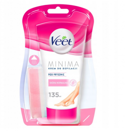 Veet Minima Krem Do Depilacji Pod Prysznic Dla Skóry Normalnej 135 ml