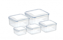 Pojemnik Freshbox 5szt Kwadratowe 892044.00 Tescoma