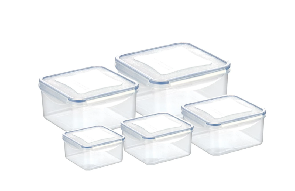 Pojemnik Freshbox 5szt Kwadratowe 892044.00 Tescoma