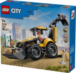 LEGO City 60480 Żółta Koparko Ładowarka