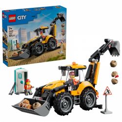 LEGO City 60480 Żółta Koparko Ładowarka