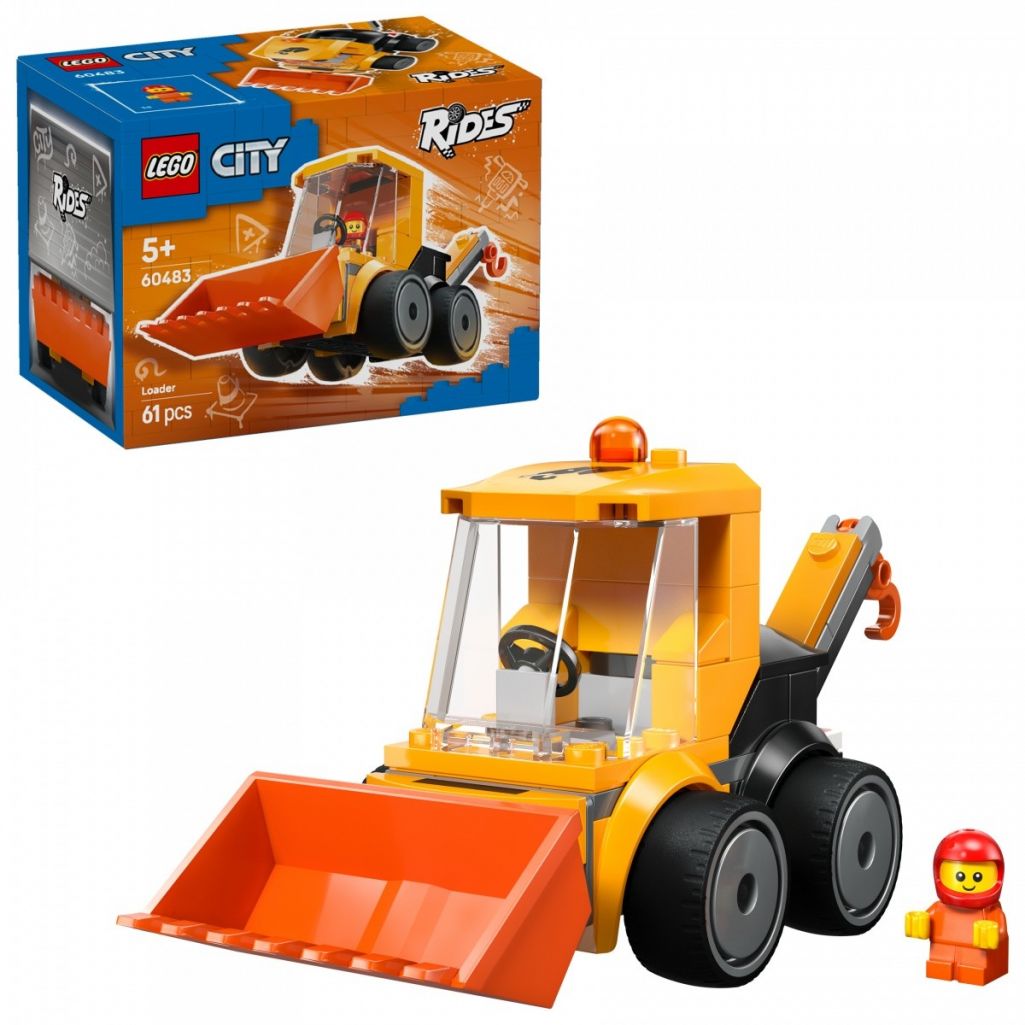 LEGO City 60483 Pojazdy Ładowarka Kołowa