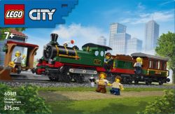 LEGO City 60511 Retro Pociąg Z Lokomotywą Parową