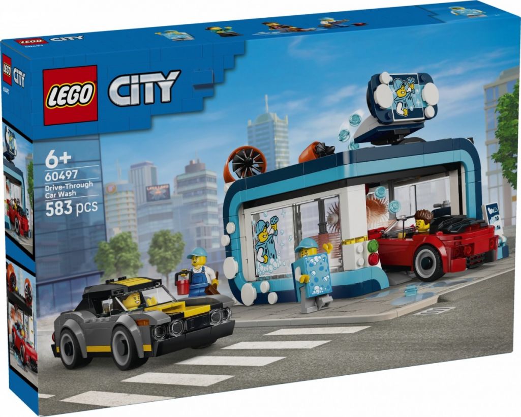LEGO City 60497 Automatyczna Myjnia Samochodowa