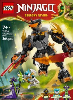 LEGO Ninjago 71854 Mech Specjalny Cole’a I Zane W Smoczej Zbroi