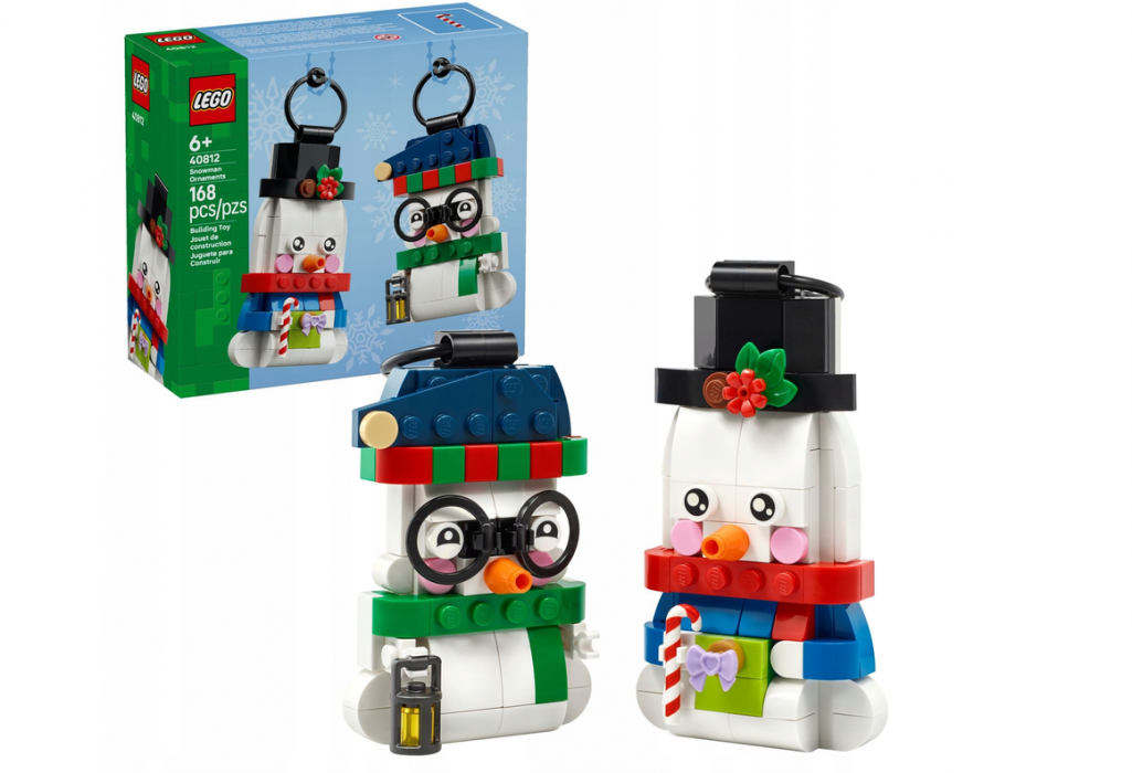 LEGO Iconic 40812 Ozdoby Z Bałwankami