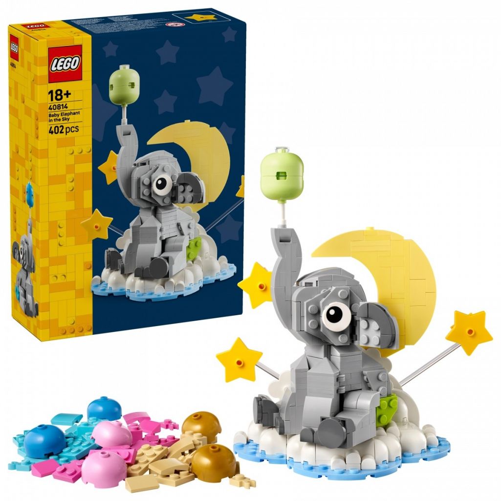 LEGO Iconic 40814 Słoniątko Na Niebie