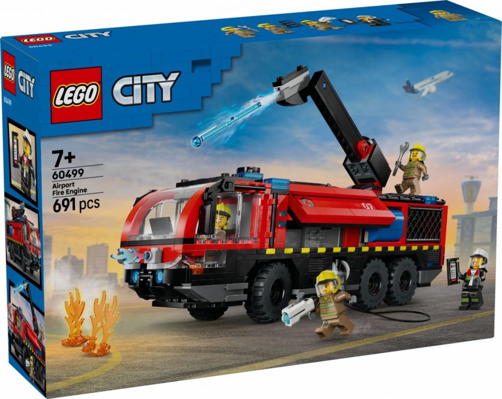 LEGO City 60499 Lotniskowy Wóz Strażacki
