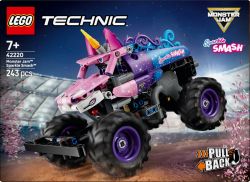 LEGO Technic 42220 Monster Jam Sparkle Smash Z Napędem Typu Pull-Back