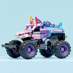 LEGO Technic 42220 Monster Jam Sparkle Smash Z Napędem Typu Pull-Back