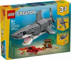 LEGO Creator 31381 Groźny Rekin I Skrzynia Ze Skarbem