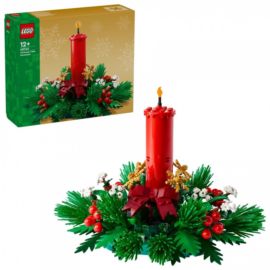 LEGO Iconic 40743 Świąteczna Dekoracja Stołu
