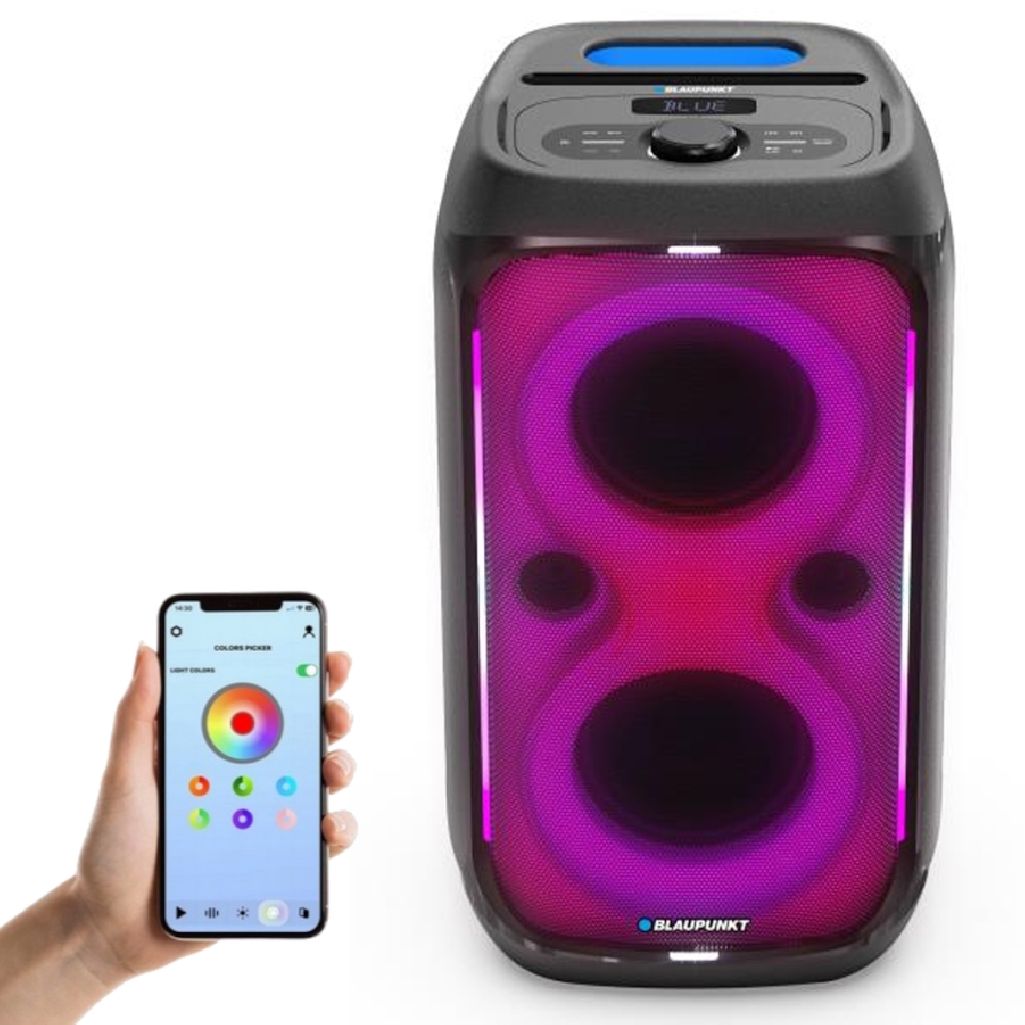 Głośnik Blaupunkt PB 60X LED Party Box Karaoke