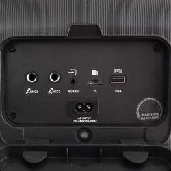 Głośnik Blaupunkt PB 6 Led Party Box Karaoke 1 x Mikrofon Bezp. Bluetooth