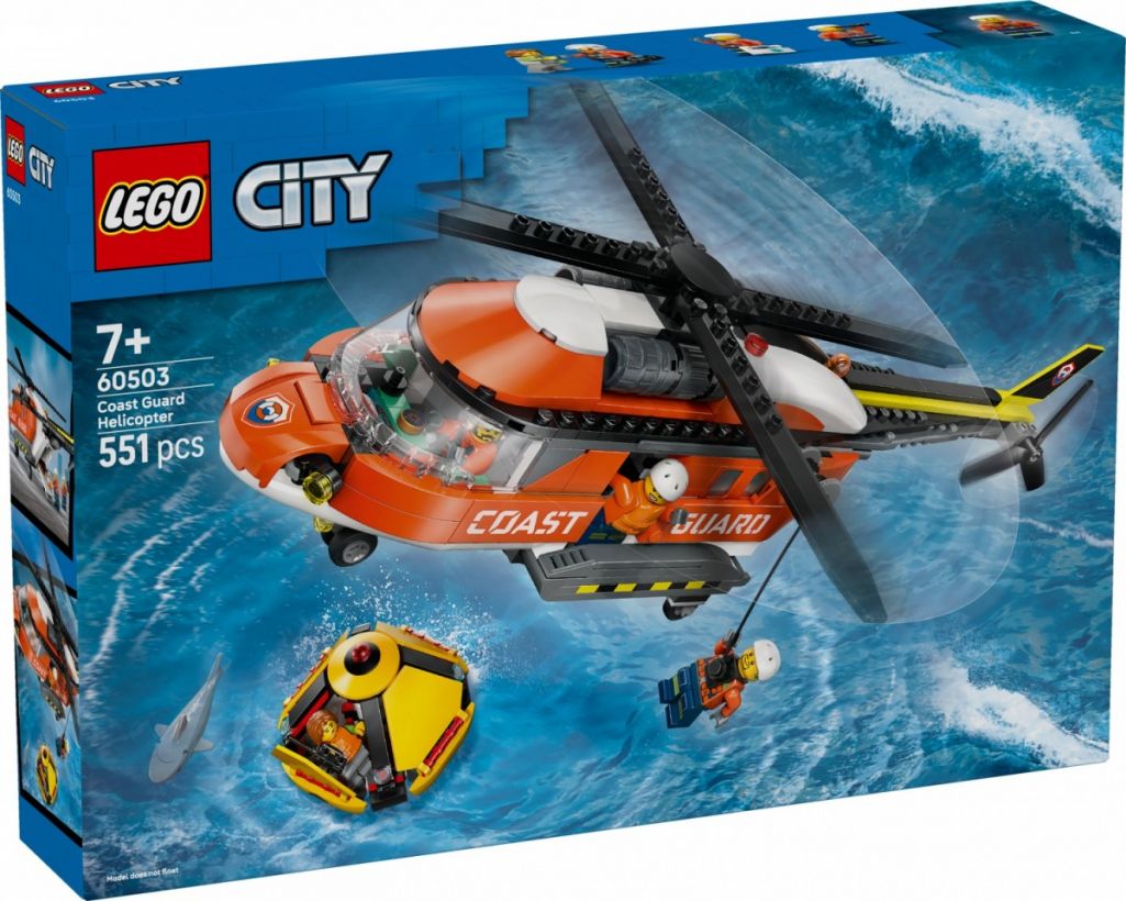 LEGO City 60503 Helikopter Straży Przybrzeżnej