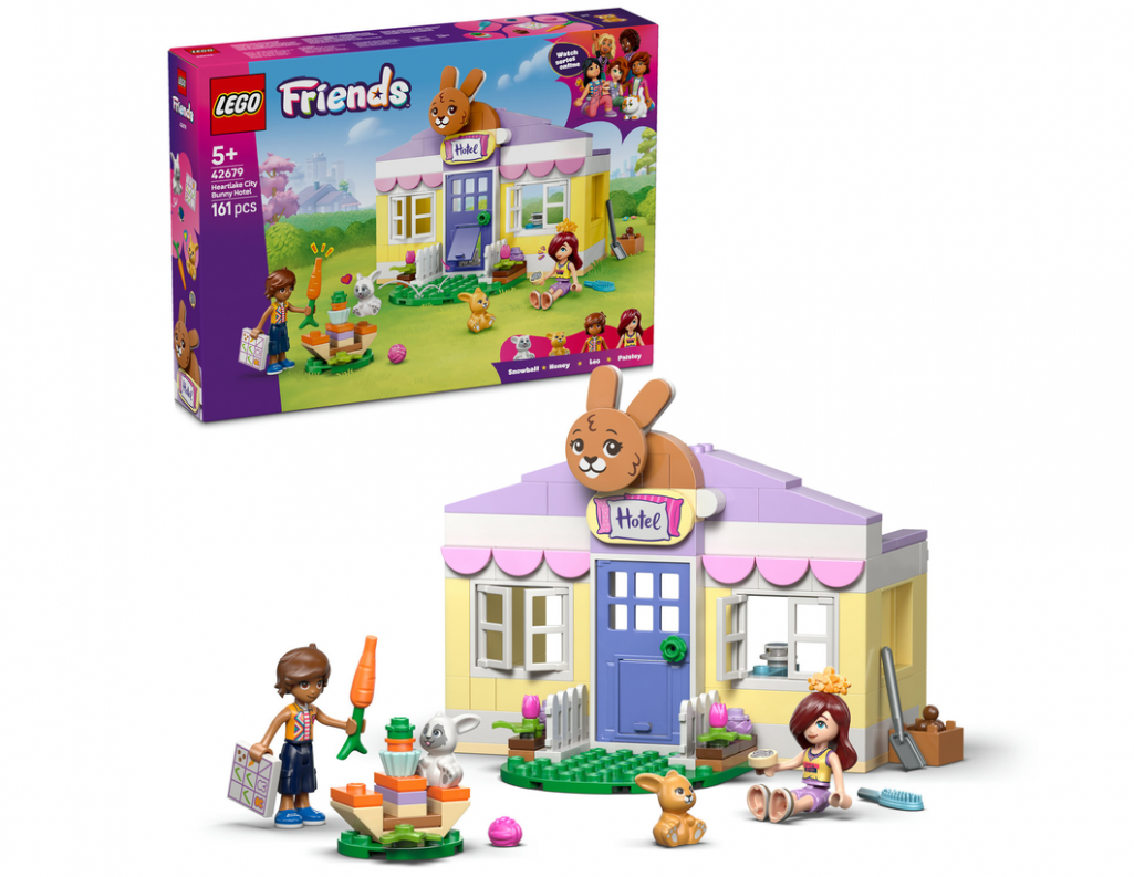 LEGO Friends 42679 Hotel Dla Królików W Mieście Heartlake