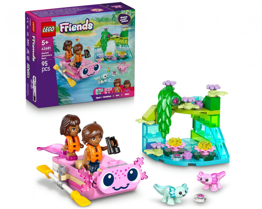 LEGO Friends 42681 Przygoda Na Aasolotlowej Łodzi