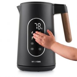 Czajnik Hyundai VK-690B Czarny (2200 W, 1,7 L Regulacja od 40°C do 100°C, Keep Warm)